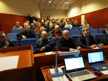 Syyskokouksessa AKT 1 varapj Arto Sorvali ja Aluetoimitsija Pentti Hämäläinen